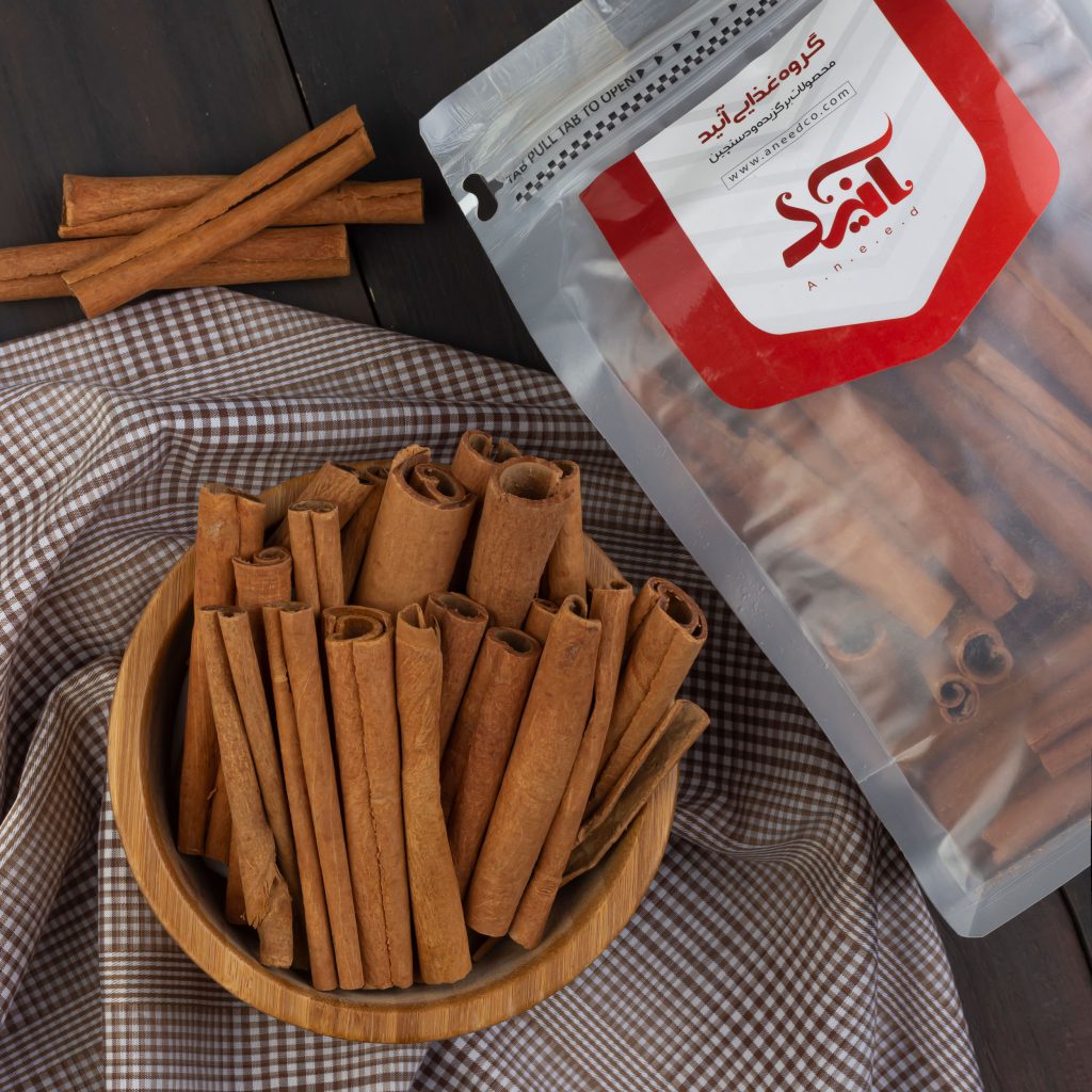 چوب دارچین سیگاری صادراتی آنید 400 گرم